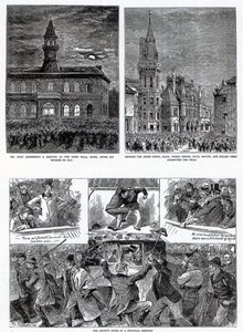 The Agitation in Ireland, illustrations from 
